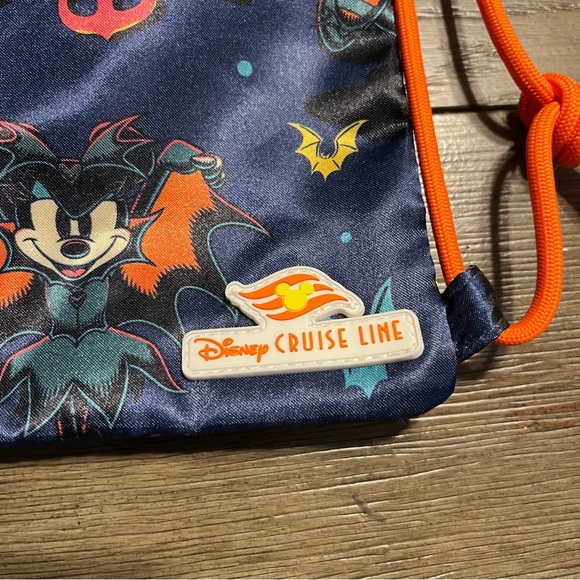 Disney Kids Drawstring Backpack Set - Pink and Navy - Picture 4 of 6